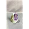 Image 2 : POLISHED AMETHYST GEODE 3.4" X 2.4" RETAIL $1500