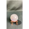 Image 2 : ROSE QUARTZ SPHERE 57MM RETAIL $300