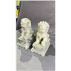 Image 2 : 2 FOO DOG FIGURES (SOME MINOR DAMAGE)