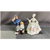 Image 1 : 2 ROYAL DOULTON FIGURES; HN 2468 DIANA & HN 2729 SONG OF THE SEA