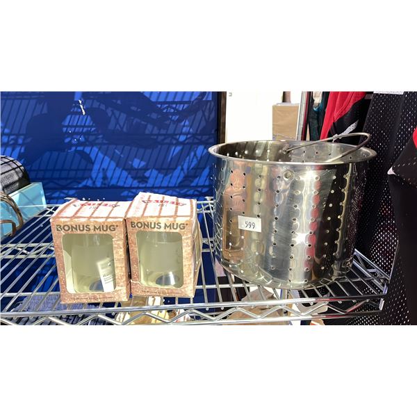 2 BAILEY'S & COFFEE BONUS MUGS & DECOR