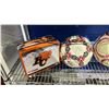 Image 2 : SHELF OF ASSORTED SPORTS COLLECTIBLES INCLUDING; BC LIONS LUNCHBOX, AUTOGRAPHED SOCCER BALL,