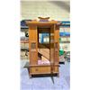 Image 2 : ANTIQUE MIRRORED 1 DOOR 1 DRAWER WARDDROBE