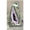 Image 1 : AMETHYST CATHEDRAL GEODE 4.75KN 9.5" X 5" RETAILS $2800