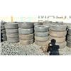 Image 1 : 16 ASSORTED TIRES (SOME MOUNTED ON RIMS)