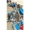 Image 2 : LOT OF ASSORTED METAL RACKING PARTS