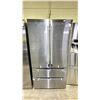 Image 1 : MIDEA STAINLESS STEEL FRENCH DOOR 36" FRIDGE WITH PULL OUT FREEZER