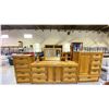 Image 1 : 7-PC BEDROOM SUITE INCLUDING; GERARD COLLIN DRESSERS & NIGHTSTANDS, 2 TABLE LAMPS & HEADBOARD