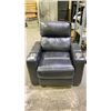 Image 2 : LEATHER ELECTRIC RECLINER (NO POWER CORD, UNKNOWN WORKING CONDITION)