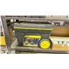 Image 2 : SHELF OF ASSORTED ITEMS INCLUDING; STANLEY PRO MOBILE TOOLCHEST, BOX OF ROUTER BIT ORGANIZERS &