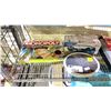 Image 2 : SHELF OF ASSORTED ITEMS INCLUDING; MONOPOLY CROOKED CASH, MECCANO MOTORIZED BUILDING TOY, MAISTO
