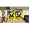 Image 2 : SHELF OF ASSORTED ITEMS INCLUDING; EVERSTART MAXX WORK LIGHTS, W-KING PORTABLE SPEAKER, NINTENDO