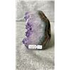 Image 2 : POLISHED AMETHYST GEODE APPROX 4X3.4" LISTED RETAIL $1500