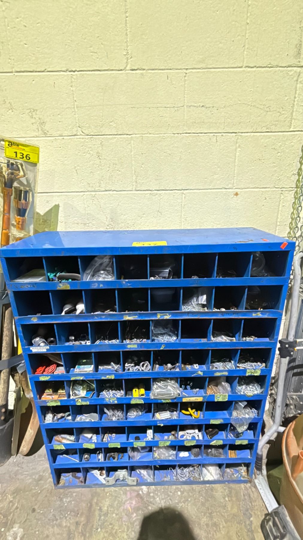 PRO FASTENERS METAL ORGANIZER WITH ASSORTED TOOL CONTENTS 34