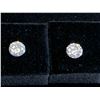 Image 2 : PAIR OF 1.0CT MOISSANITE, ROUND BRILLIANT CUT- GH - VVS1