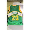Image 2 : AUTOGRAPHED SEATTLE SONICS GARY PAYTON JERSEY