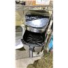 Image 2 : SHELF OF ASSORTED ITEMS INCLUDING; CUTTING BOARDS & GOURMIA AIR FRYER (UNKNOWN WORKING CONDITION,