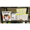 Image 1 : SHELF OF ASSORTED ITEMS INCLUDING; GOURMIA 7 QT DIGITAL AIR FRYER, PANASONIC HOT WATER DISPENSER &