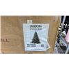Image 2 : BALSAM HILL CLASSIC BLUE SPRUCE 6.5' CANDLELIGHT LED LIGHTS CHRISTMAS TREE (UNKNOWN WORKING