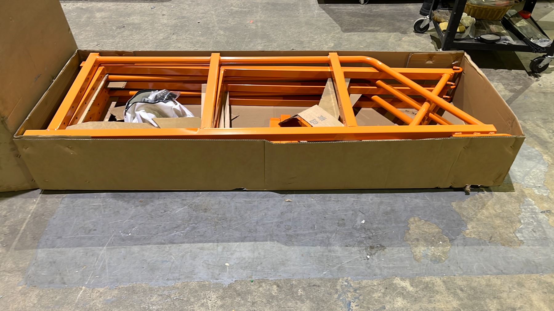 SHIPPING CONTAINER RACKS WITH HARDWARE