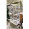Image 2 : PORTABLE BIRD CAGE 5'H