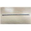 Image 2 : DIAMOND STUDDED S-WAVE SILVER BRACELET 10 ROUND WHITE DIAMONDS