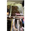 Image 2 : SHELF LOT OF HIGH HEEL SHOES AND MORE