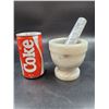 Image 1 : Marble Mortar and Pestle