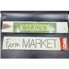 Image 1 : Garden and Farm Market Signs
