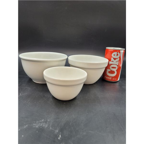 3 Vintage Mixing Bowls