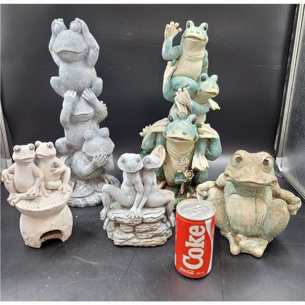 Frog Garden Statues