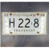 Image 1 : 1958 Michigan License Plate