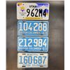 Image 1 : Utah and British Columbia License Plates