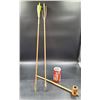 Image 1 : Handcrafted Native Arrows and Wooden Pipe