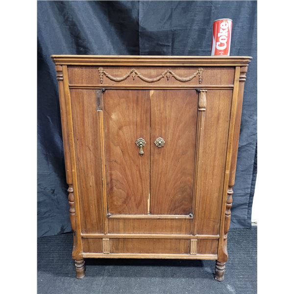Vintage Wooden Radio Cabinet