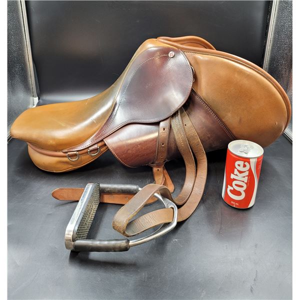 Vintage English Riding Saddle