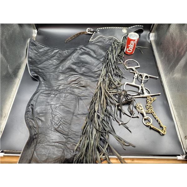 Leather Chaps and Bits and Spurs