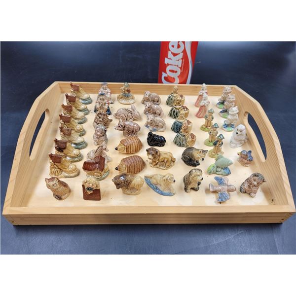 Large Lot of Vintage Red Rose Tea Figurines