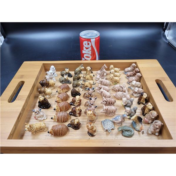 Large Lot of Vintage Red Rose Tea Figurines