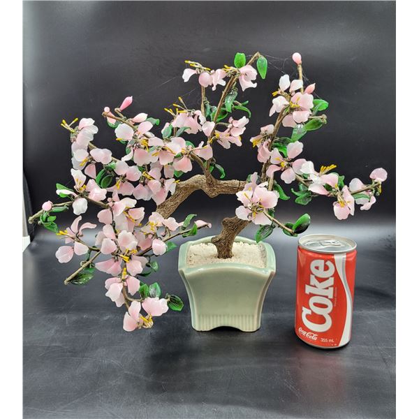 Vintage Glass Bonsai Tree