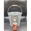 Image 1 : Galvanized 10 Liter Bucket