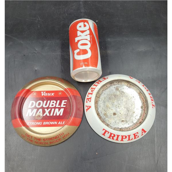 Metal Advertising Ashtrays