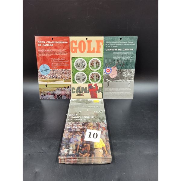 NOS Sealed 10 Pack of Golf Championship Canadian Stamps