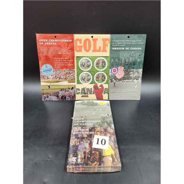 NOS Sealed 10 Pack of Golf Championship Canadian Stamps