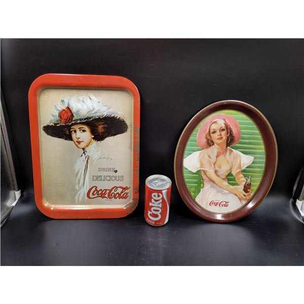 Vintage Coca-Cola Serving Trays