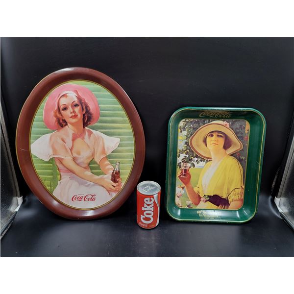 Vintage Coca-Cola Serving Trays