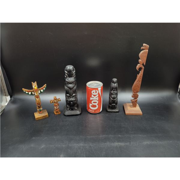 Wooden Native Carvings Made in Canada