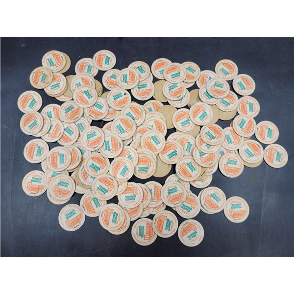 Vintage NOS Silverwood Orange Drink Caps