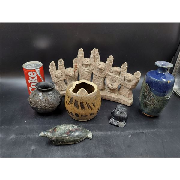 Vintage Stone and Pottery Lot