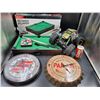 Image 1 : Tabletop Billiards, Monster Truck, and Garage Clocks